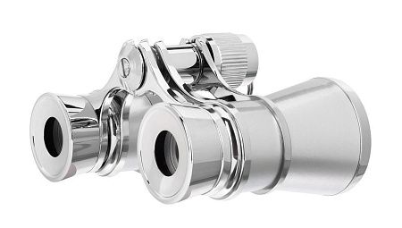 Театральный бинокль Broadway 325B, серебристый