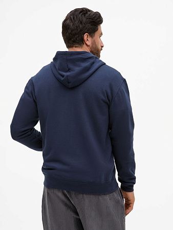 Толстовка унисекс Stone, темно-синяя, размер 3XL