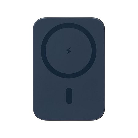 Внешний аккумулятор Union PD 10000mAh с функцией беспроводной зарядки 15W, синий