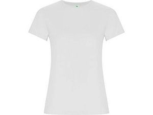 Футболка из органического хлопка «Golden Woman» женская под нанесение