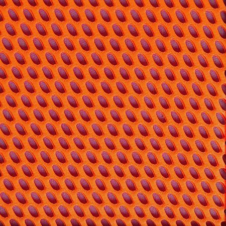 Заготовка из крупной сетки Rete, M, оранжевый неон