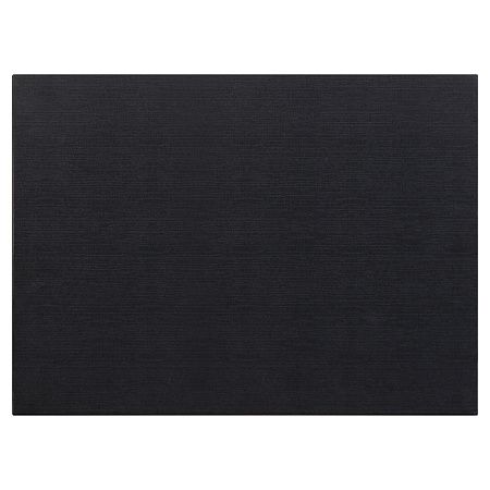 Подарочная коробка, размер 41,7*30*4,3 см,  Solution Prestige с магнитным клапаном, черная, с черным ложементом