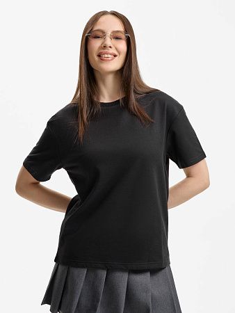 Футболка унисекс Durington, черная, размер XS/S