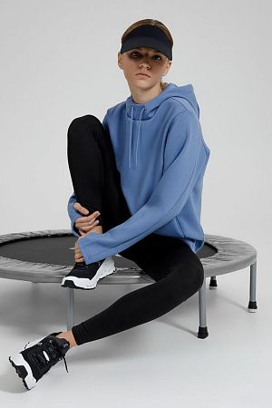 Худи унисекс Begi, синее, размер M