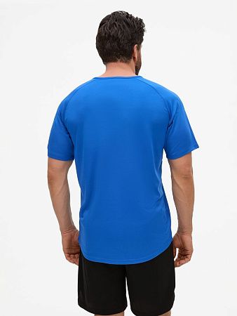 Футболка унисекс Sporty 140, ярко-синяя, размер XXS