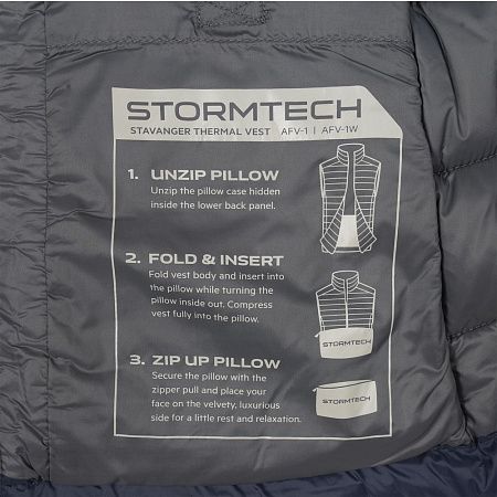 Жилет компактный женский Stavanger, черный, размер XS