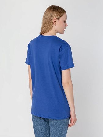 Футболка унисекс T-Bolka 160, ярко-синяя, размер XS