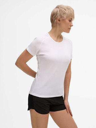 Футболка женская Sporty Women 140, белая, размер XS