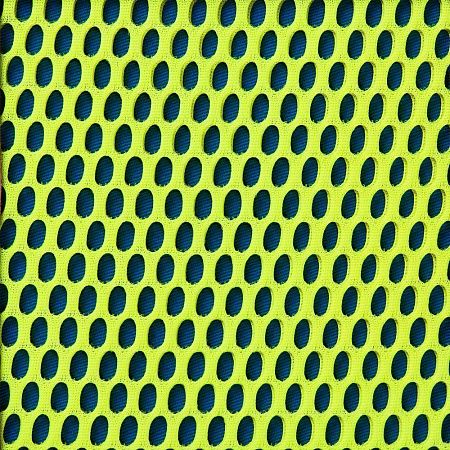 Заготовка из крупной сетки Rete, M, желтый неон