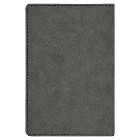 Ежедневник City Nuba Print Sample Columbia А5, недатированный, в твердой обложке с поролоном, темно-серый