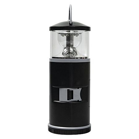 Набор инструментов Tools lantern cо встроенной лампой , 15 инструментов,  черный, в пластиковом футляре