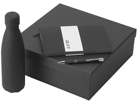 Подарочный набор "Color it" с блокнотом, металлической ручкой и термобутылкой