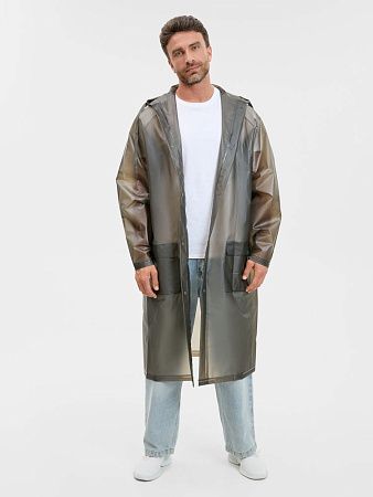 Дождевик RainDrop, серый, размер XL/2XL