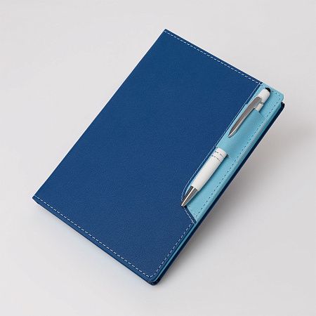 Ежедневник B2Book Medio Wing недатированный, синий