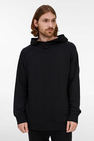 Худи унисекс H5, черное, размер XS/S