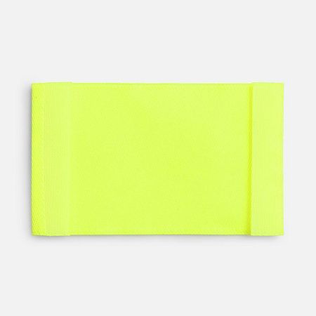 Лейбл тканевый Epsilon, M, желтый неон