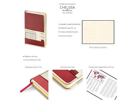 Ежедневник недатированный А5 "CHELSEA"