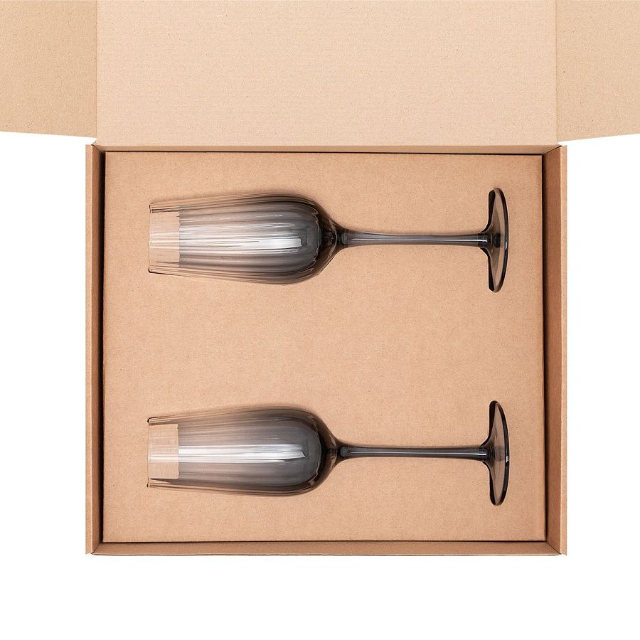 Подарочный набор 2 бокала для шампанского Mancera