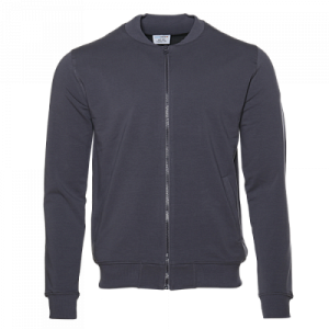 Толстовка унисекс STAN на молнии футер без начёса 245, 65N, Тёмно-серый,  (100/1)  (50/L)