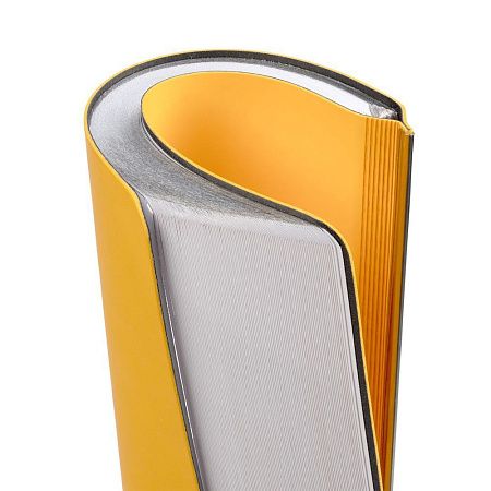 Ежедневник Aspect на заказ, недатированный, желтый