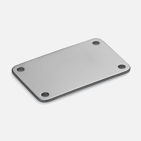 Шильдик металлический Furo, серебристый