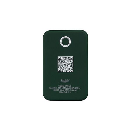 Внешний аккумулятор с подсветкой Starlight PB 5000 mAh, зеленый