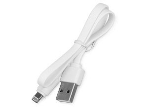 Кабель USB 2.0 A - Lightning, цвет: белый