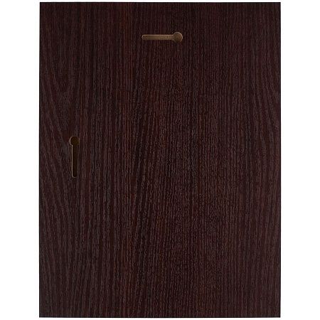 Плакетка Plaque, большая, вишня с серебристой пластиной