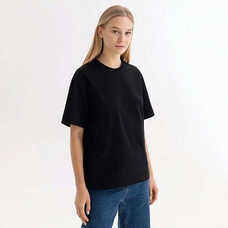 Футболка унисекс RUST, 240 гр., черная, размер M