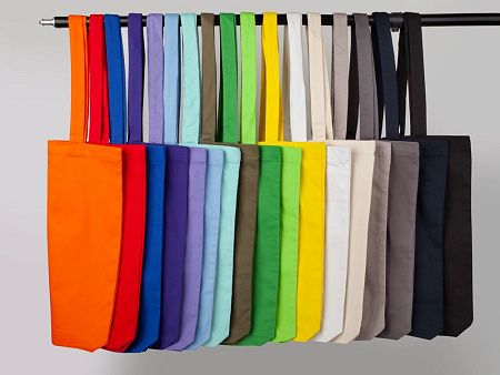 Холщовая сумка Avoska, темно-серая (серо-стальная)