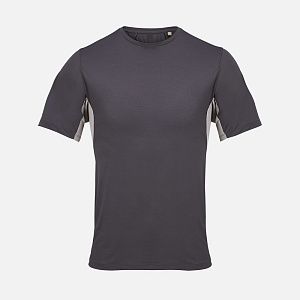 Футболка спортивная унисекс Storm, черная под нанесение