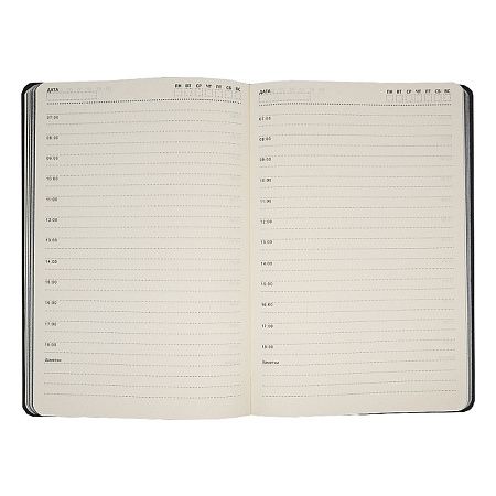 Ежедневник Flexy Lafite А5, темно-синий, недатированный, в гибкой обложке