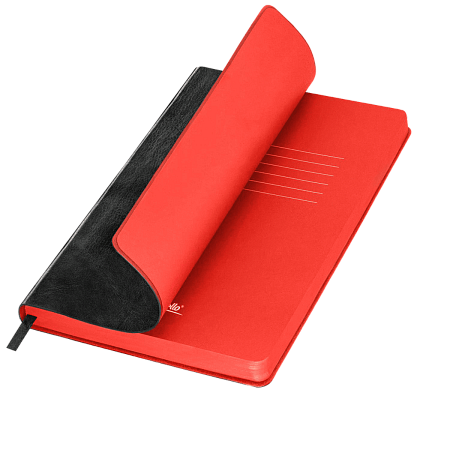 Ежедневник River side недатированный, синий/оранжевый (без упаковки, без стикера)