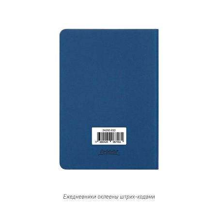 Ежедневник Спарк мини (Spark mini) A6 недатированный, синий