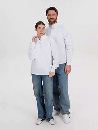 Свитшот на молнии Morfiss, белый, размер XS/S