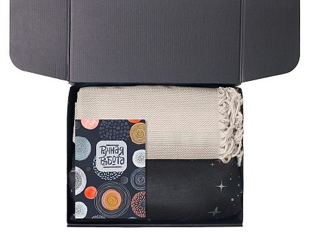 Подарочный набор «Re:y. Haven»  с пледом, кружкой и чаем