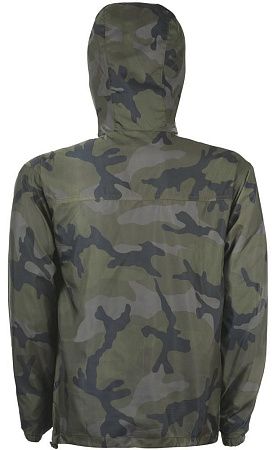Ветровка Skate, камуфляж с синим, размер XS