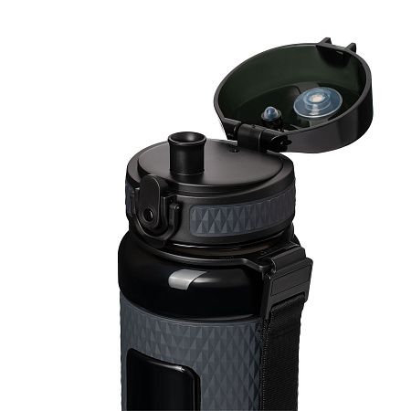 Бутылка для воды Vector, черная