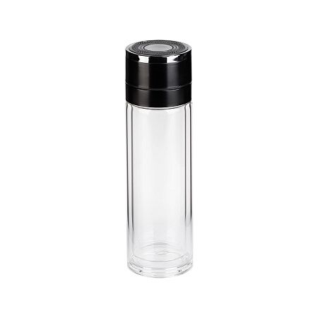 Заварочный термос "Press" 400 мл, серебристый