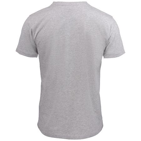 Футболка мужская American U, светлый меланж, размер S