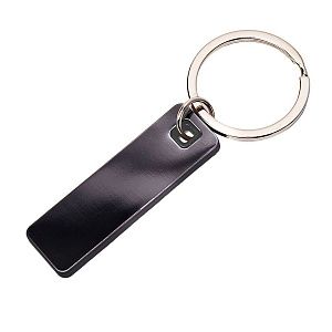 Брелок TONER STICK; 5,28 x 1,6 x 0,42 см; черный; металл/пластик