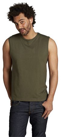 Футболка мужская без рукавов Jazzy 170, белая, размер XL