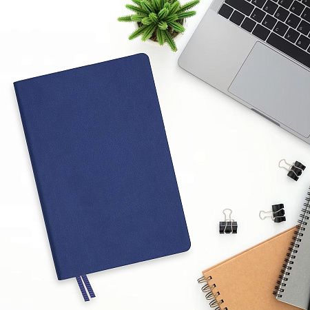 Ежедневник Flexy Latte Color А5, черный, недатированный, в гибкой обложке