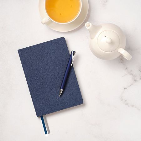 Ежедневник Твид (Tweed) недатированный, синий