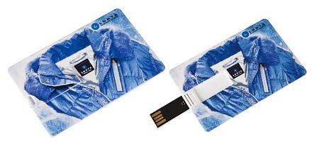 Флешка в форме кредитной карты