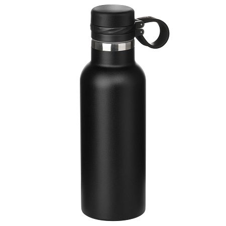 Термобутылка вакуумная герметичная Модена (Modena), черная