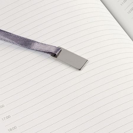 Ежедневник Grace на заказ, недатированный, темно-синий