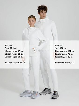 Анорак унисекс Lovi, молочно-белый, размер S