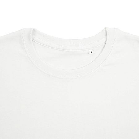 Футболка унисекс T-Bolka 160, белая (белоснежная), размер L