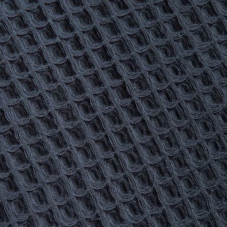 Плед вафельный Elenglect, темно-серый